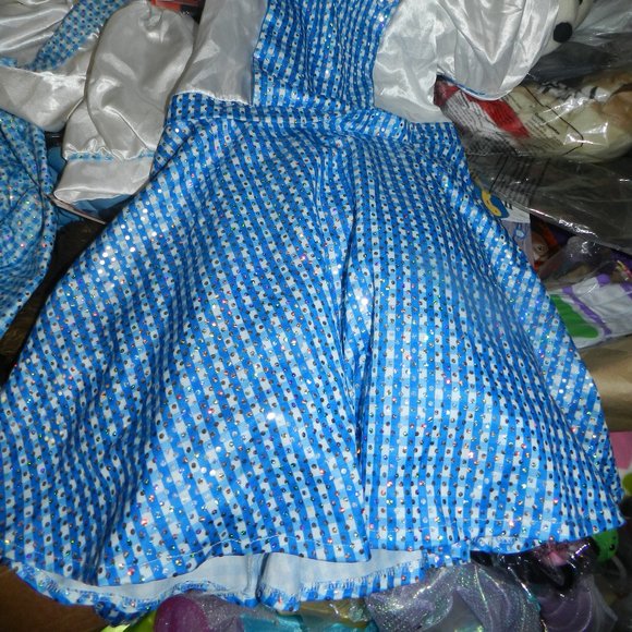 Wizard of Oz Dorothy Dress Costume Adult Halloween Party 🆕FAST😮‍💨⚡🚚 - Picture 4 of 13